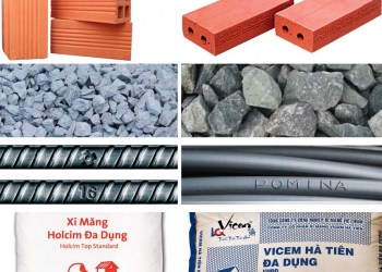 Chi tiết vật tư phần thô