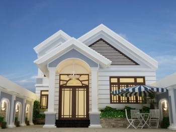 Mẫu nhà cấp 4 đẹp nhất Việt Nam 2014