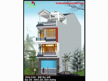 Mẫu nhà phố đẹp