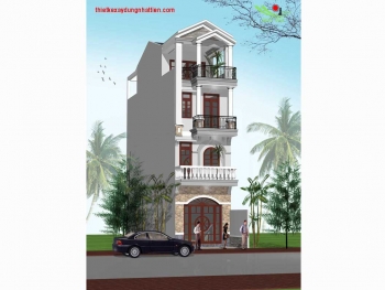 Mẫu nhà phố hiện đại