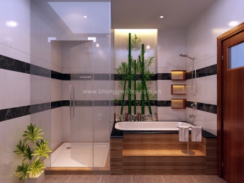 Thiết kế biệt thự vườn 2 tầng diện tích 2000m2 kinh doanh